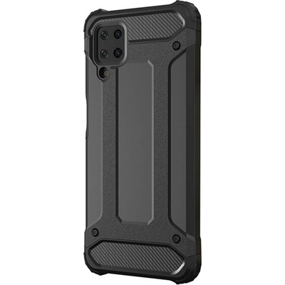 Gigapack Samsung A12 GIGAPACK Defender силиконов протектор за телефон, устойчив на удар, метален ефект, ЧЕРЕН GP-104225 (GP-104225)
