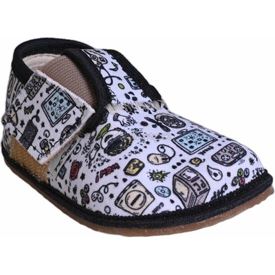 Pegres barefoot papuče BF01 Gaming čierna