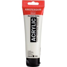 Amsterdam akrylová farba 120 ml 105 titánová biela
