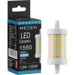 Mexen Vega LED крушка с димер R7S, 12W, Студено - 6500K, 1550 lm - L125-R7S-1265-01 (L125-R7S-1265-01)