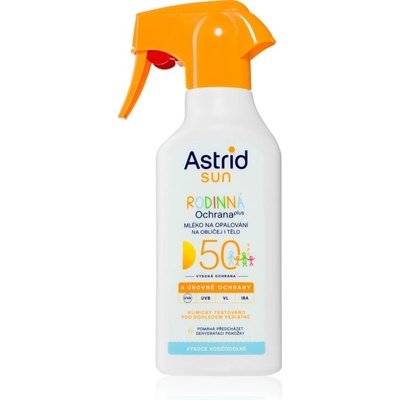 Astrid Sun мляко за загар в спрей SPF 50 270ml