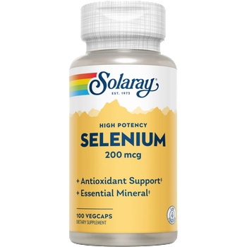 SOLARAY Селен 200 мкг - 100 вег. капсули