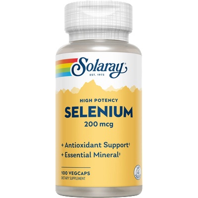 SOLARAY Селен 200 мкг - 100 вег. капсули