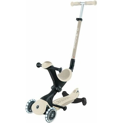 Globber Go Up Deluxe 360 Lights Ecologic Coconut