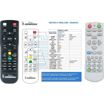 Dálkový ovladač General Viewsonic Q-3101