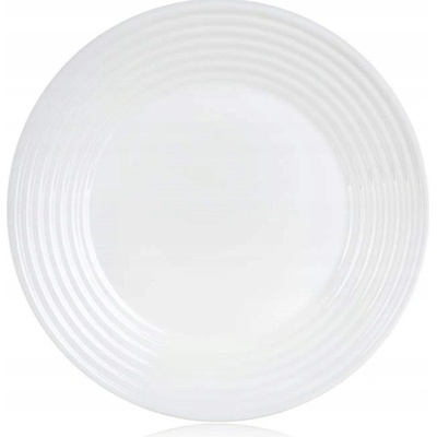 Luminarc Mělký talíř na oběd Harena 25 cm bílý