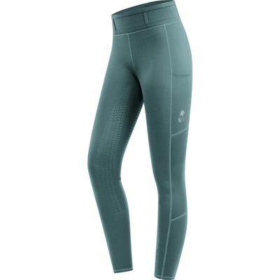 ELT Legíny jazdecké Ella s gripom pine green