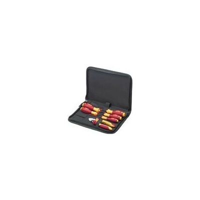Wiha VDE-Schraubendrehersatz mit Seitenschneider 6tlg in Tasche 33969 elektrikár sada náradia v taške 6-dielna; 33969
