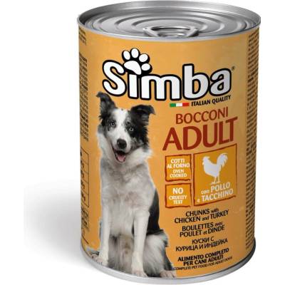 Monge Simba Dog Chunks with chicken and turkey 415 g