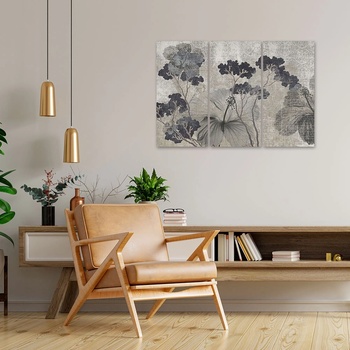 Art gift Декоративен панел за стена Сива пасифлора