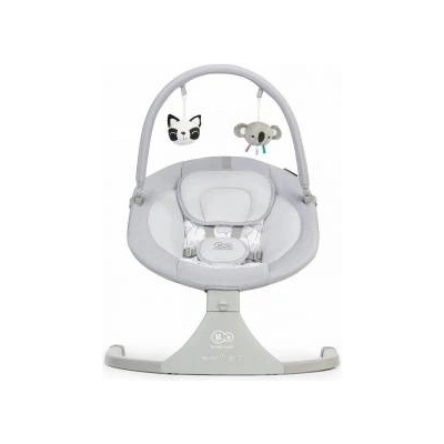 KinderKraft Електрическа люлка 2 in 1 Kinderkraft LULI, Сив
