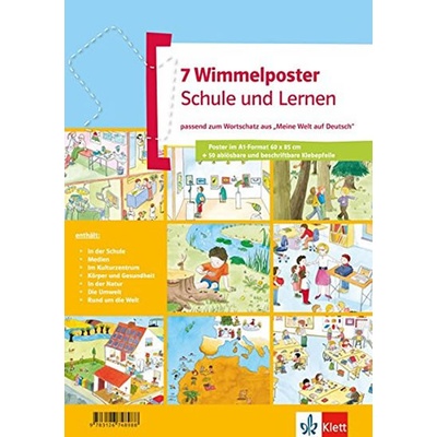 Wimmelposter-Set – Schule und Lernen - neuveden