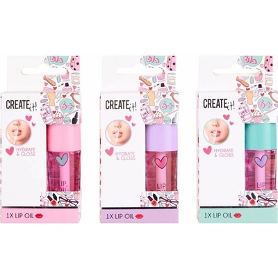 Create it! Olej na rty, více druhů