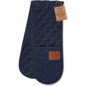 Cooksmart ® Двойна кухненска ръкавица Oxford Denim - Cooksmart ® (9914)