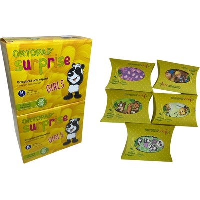 Ortopad Surprise Girls with natural bamboo 100 ks s uplatněním ePoukazu Junior