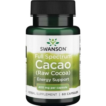 Swanson Full Spectrum Cacao 400 mg [60 капсули]