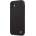 BMW Signature Logo Imprint Leather Hard Case - кожен кейс (естествена кожа) за iPhone 12 mini (черен)