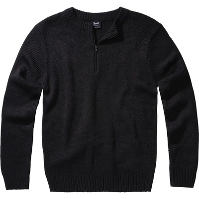 Brandit svetr pulover Armee zip 3/4 černý – Hledejceny.cz