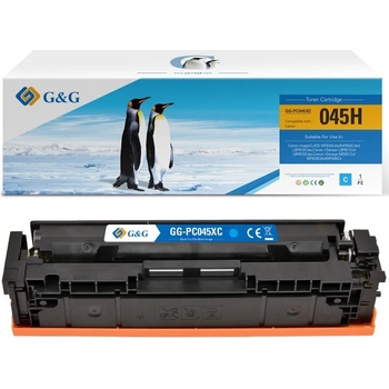 Compatible КАСЕТА ЗА CANON ImageCLASS LBP612Cdw / MF632Cdw / MF633Cdw / MF634Cdw - 1245C002AA - 045H - Cyan NT-PC045XC - G&G (NT-PC045XC - G&G)