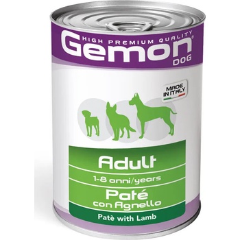 Image 1 of Gemon Pate Adult with LAMB пастет за куче с агнешко 400gr