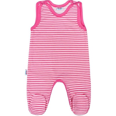 NEW BABY Dojčenské dupačky New Baby Classic II ružové