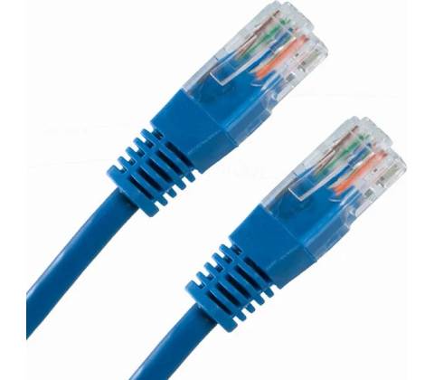 Datacom 1523 Patch CAT5E, UTP, 2m, modrý