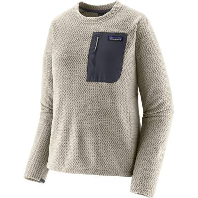 Patagonia Дамски поларен пуловер Patagonia Women's R1 Air Crew Fleece jumper - Birch White - размер XS (105-6524-0611)