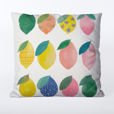 Takoy nepremokavý polyester maľované citróny 2-HT-00299 45 x 45 cm