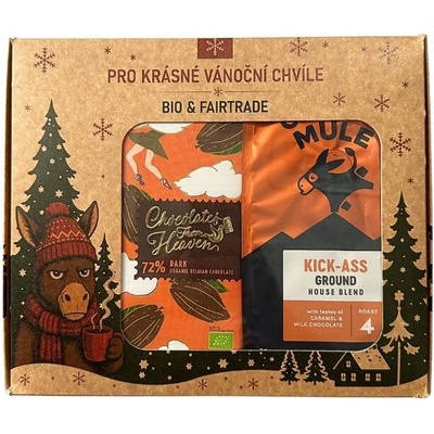 Grumpy Mule Vánoční balíček Kick Ass Arabica mletá 200 g