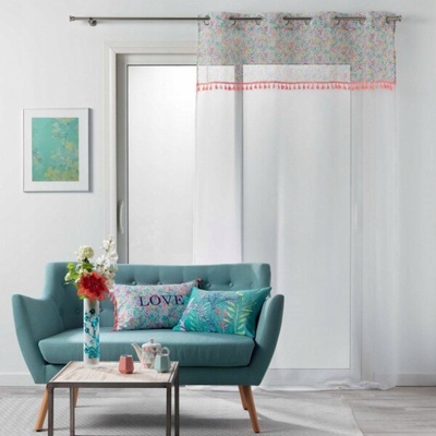 Douceur d`Interieur Interiérový závěs s očky FRESH LIBERTY, 140 x 240 cm
