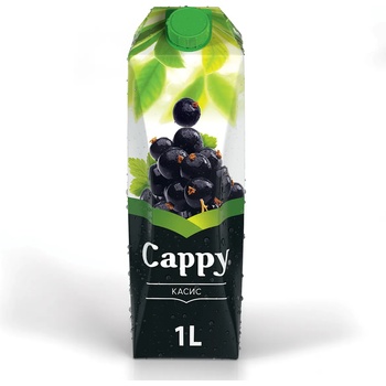 Cappy Натурален сок Cappy Касис 1.0л
