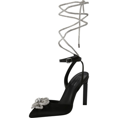 Call It Spring Дамски обувки на ток с отворена пета 'blossomm' черно, размер 10