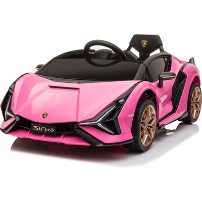 Eljet detské elektrické auto Lamborghini Sian ružová