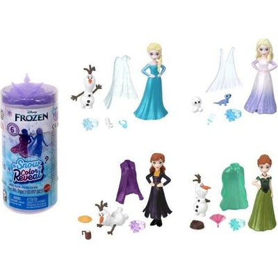 Mattel Disney Ľadové kráľovstvo Snow Colour Reveal