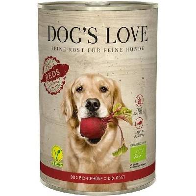 Dog's Love B.A.R.F. 100% BIO Vegan Reds 400 g