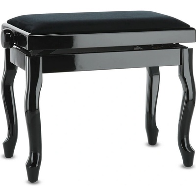 Gewa Piano stolička Deluxe Classic 130.330 Černý Lesk – Zboží Mobilmania