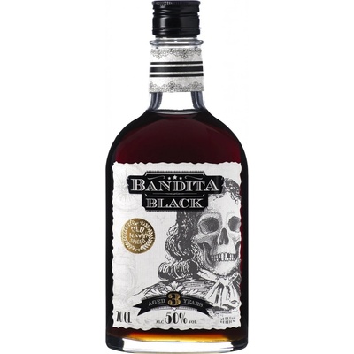 Bandita Black Old Navy Spiced 50% 0,7 l (čistá fľaša)
