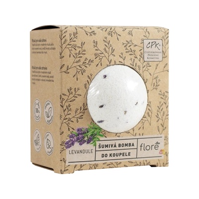 SOLVENT všechny privatky PKS Пенлива бомба Floré 110 г лавандула