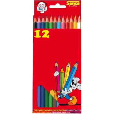Sense Цветни моливи - 12 бр (10332)