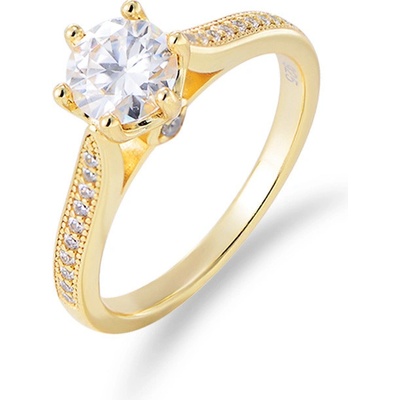 Olivie Stříbrný zásnubní prsten GOLD 9320