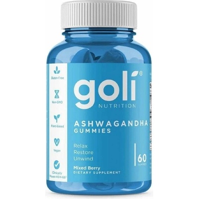 Goli Nutrition Ashwagandha Mixed Berry 60 žuvačiek