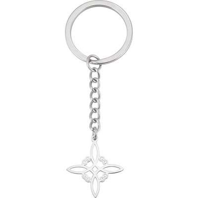 HARAHU Ключодържател es-33506 - Сребърна kp33506 (es-33506)