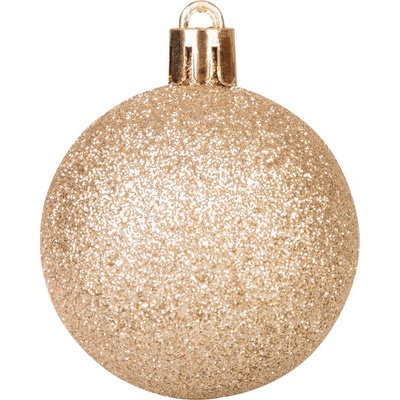 Gule MagicHome 8 ks, červená-champagne, na vianočný stromček, 5 cm, Sellbox 36 túb