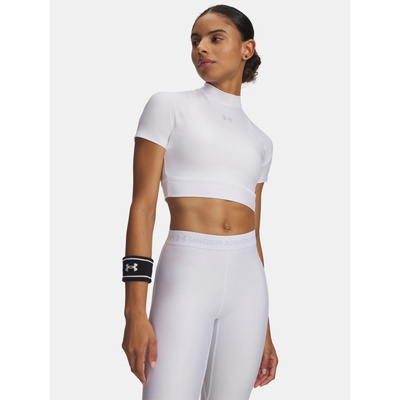 Under Armour Дамска тениска Under Armour HeatGear Crop Mock SS-WHT Under Armour | Byal | ЖЕНИ | S
