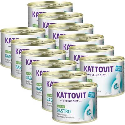 Kattovit Gastro morčacie mäso 12 x 185 g