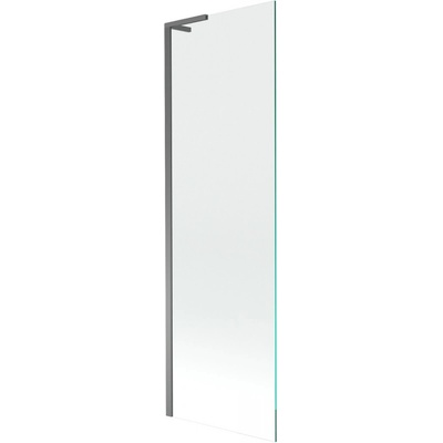 Mexen Next L параван за вана 1-крилен 60 x 150 cm, прозрачен, gun metal - 895-060-000-03-00-95 (895-060-000-03-00-95)