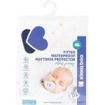 KikkaBoo Протектор за матрак с борд - трико 60/120/15 см Hearts (31105030029) - bobybaby