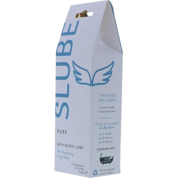 Slube Pure Bath Based Lube 2x125g