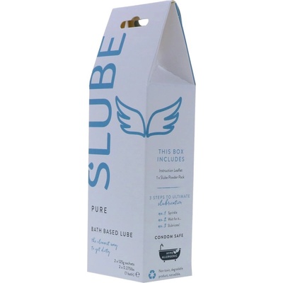Slube Pure Bath Based Lube 2x125g
