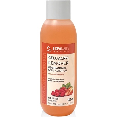 EXPA-nails Gel / Akryl Remover Odstraňovač gelu a akrylu 550 ml
